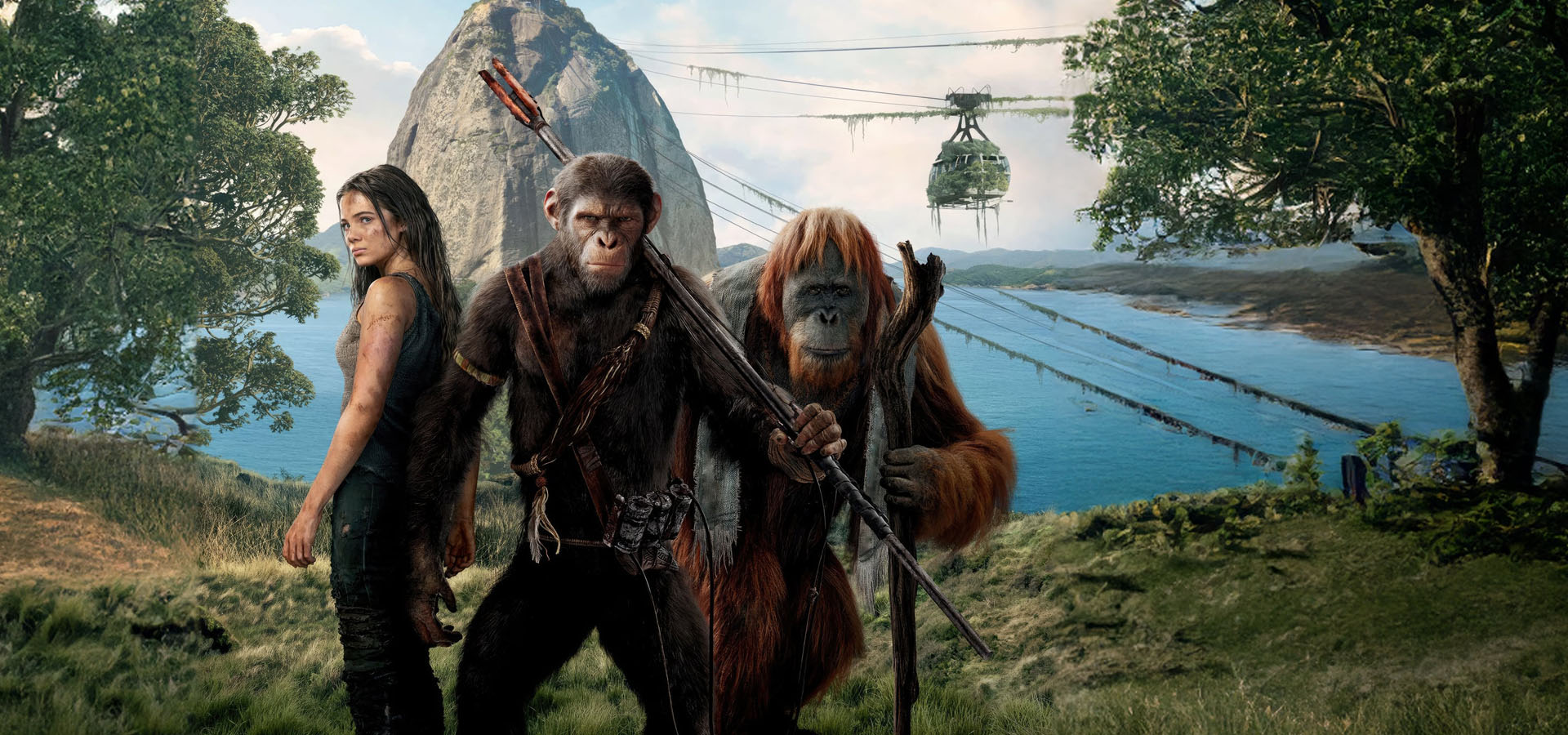 دانلود فیلم Kingdom of the Planet of the Apes 2024  پادشاهی سیاره میمون ها